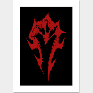 Horde symbol Posters and Art